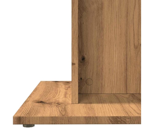 vidaXL virtuves galds, koka krāsa, 80x80x75 cm, inženierijas koks