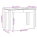 Virtuves Galds, Amatnieks, 120X60X76 Cm, Inženierijas Koks Vidaxl