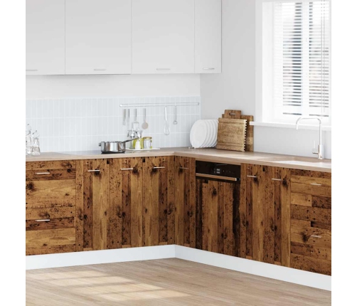 vidaXL virtuves skapītis veca koka 75,5x75,5x81,5 cm inženierijas koks