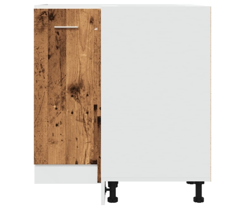 vidaXL virtuves skapītis veca koka 75,5x75,5x81,5 cm inženierijas koks