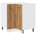 vidaXL virtuves skapītis koka krāsa 75,5x75,5x81,5cm inženierijas koks
