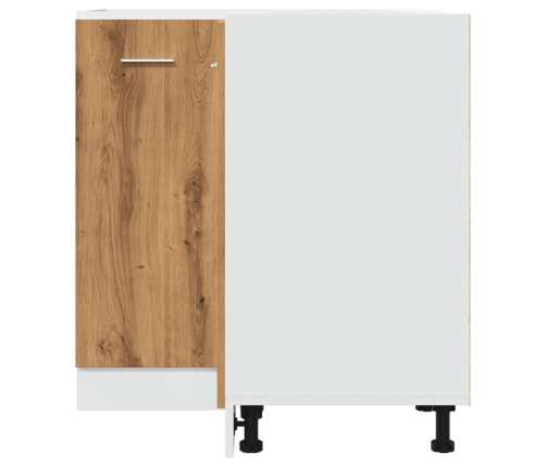 vidaXL virtuves skapītis koka krāsa 75,5x75,5x81,5cm inženierijas koks