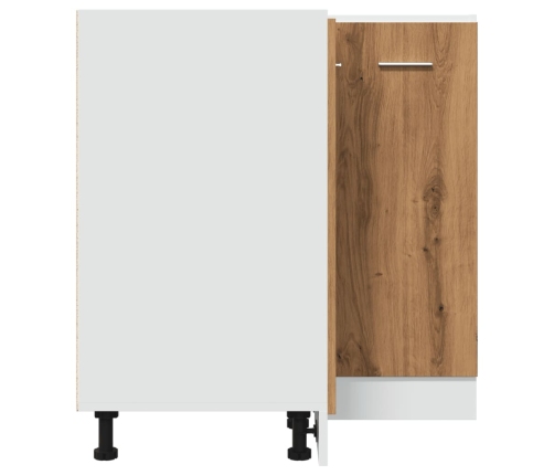 vidaXL virtuves skapītis koka krāsa 75,5x75,5x81,5cm inženierijas koks