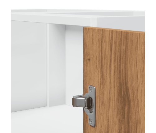 vidaXL virtuves skapītis koka krāsa 75,5x75,5x81,5cm inženierijas koks