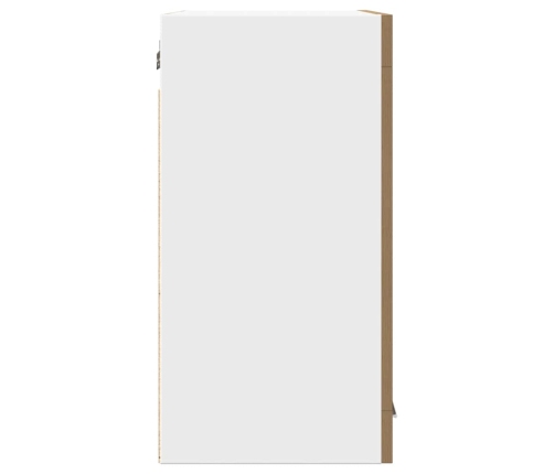 Virtuves Sienas Skapis Ar Stikla Durvīm Artisan Ozols Vidaxl