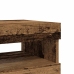 2-Daļīgs Televizora Skapja Komplekts Ar Led Gaismām Old Wood Vidaxl