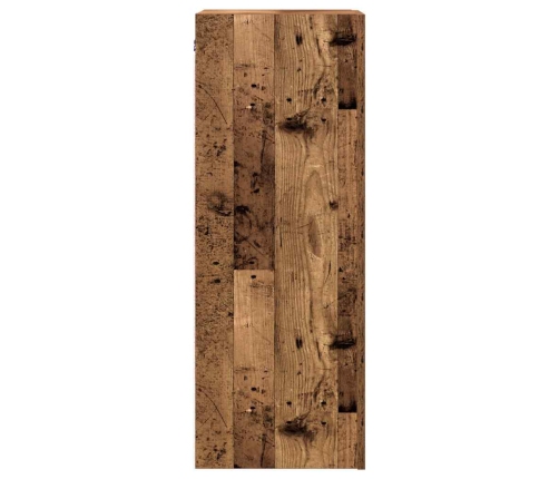 2-Daļīgs Televizora Skapja Komplekts Vecs Koks 30,5X30X90 Cm Vidaxl
