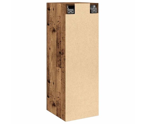 2-Daļīgs Televizora Skapja Komplekts Vecs Koks 30,5X30X90 Cm Vidaxl