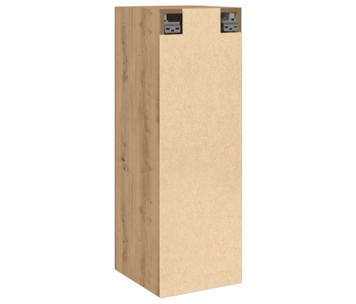 2 Daļu Tv Skapja Komplekts Artisan Ozols 30,5X30X90 Cm Vidaxl