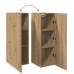 2 Daļu Tv Skapja Komplekts Artisan Ozols 30,5X30X90 Cm Vidaxl
