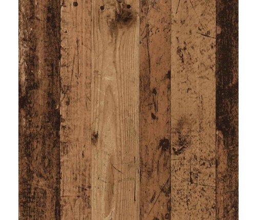 vidaXL konsoles galdiņš, veca koka, 80x30x80 cm, inženierijas koks