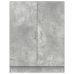 vidaXL veļasmašīnas skapītis, 70,5x71,5x91,5 cm, betona pelēks