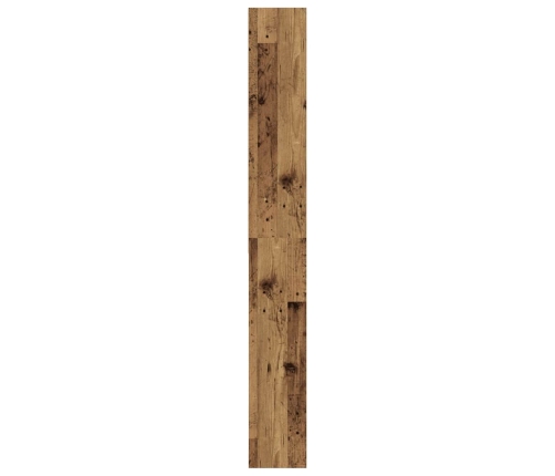 Veļas Mašīnas Skapis Old Wood 64X24X190 Cm Vidaxl