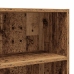 Veļas Mašīnas Skapis Old Wood 64X24X190 Cm Vidaxl