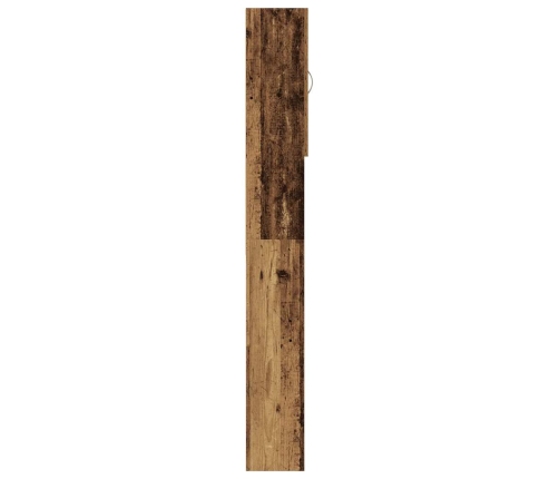 vidaXL veļasmašīnas skapītis, veca koka, 64x25,5x190 cm