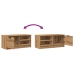2 Daļu Tv Skapja Komplekts Artisan Oak 80X35X36,5 Cm Vidaxl