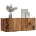 2 Daļ. Sienas Televizora Skapja Komplekts Old Wood 80X30X30 Cm Vidaxl