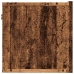 2 Daļ. Sienas Televizora Skapja Komplekts Old Wood 80X30X30 Cm Vidaxl