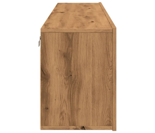 vidaXL sienas TV skapīši, 2 gab., koka krāsa, 80x30x41 cm