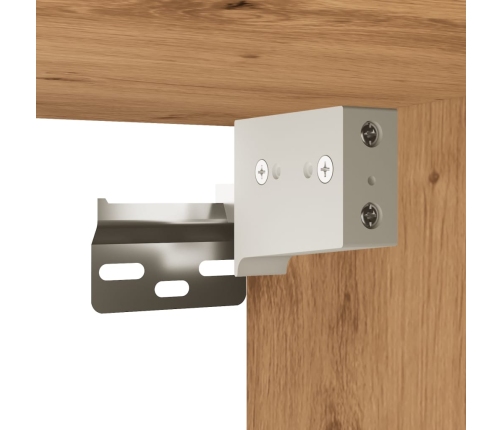 vidaXL sienas TV skapīši, 2 gab., koka krāsa, 80x30x41 cm