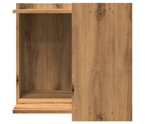 vidaXL Kaķu pakaišu kastes korpuss 53x53x51 cm inženierijas koks