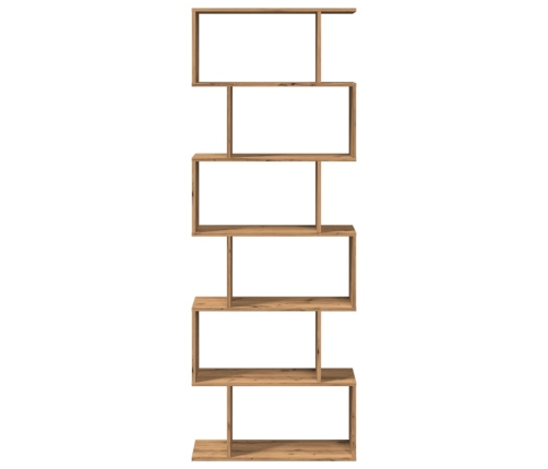 vidaXL telpas sadalītājs, grāmatu plaukts, 6 līmeņi, 70x24x193 cm