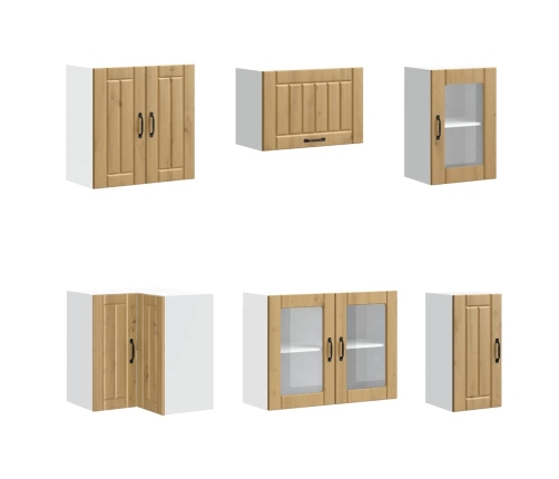 11-Daļīgs Virtuves Skapītis Komplekts, Lucca, Koka Karas Vidaxl