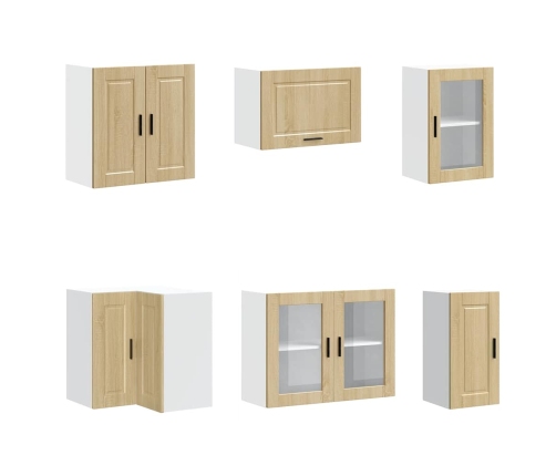 11-Daļīgs Virtuves Skapītis Komplekts, Porto, Ozolkoka Vidaxl