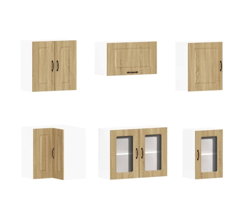 11-Daļīgs Virtuves Skapītis Komplekts, Kalmar, Ozolkoka Vidaxl