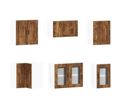 11-Daļīgs Virtuves Skapītis Komplekts, Kalmar, Ozola Krāsa Vidaxl