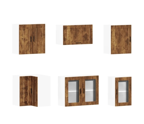 11-Daļīgs Virtuves Skapītis Komplekts, Porto, Ozola Krāsa Vidaxl