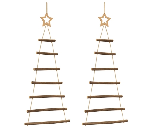 Iekarināmas Ziemassvētku Eglītes Ar Top Zvaigznēm 2 Gab 42X90Cm Vidaxl