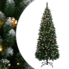 Mākslīgā Ziemassvētku Egle, 120 Cm, 150 Led Vidaxl