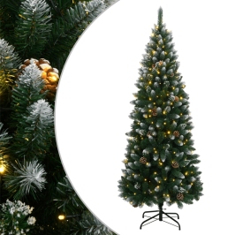 Mākslīgā Ziemassvētku Egle, 120 Cm, 150 Led Vidaxl