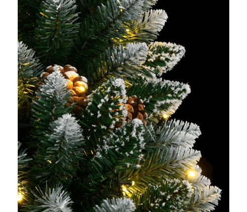 Mākslīgā Ziemassvētku Egle, 120 Cm, 150 Led Vidaxl