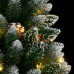 Mākslīgā Ziemassvētku Egle, 120 Cm, 150 Led Vidaxl