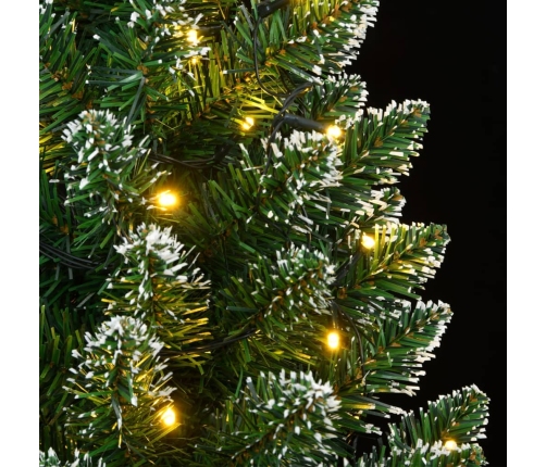 Mākslīgā Ziemassvētku Egle, Šaura, 120 Cm, 150 Led Vidaxl