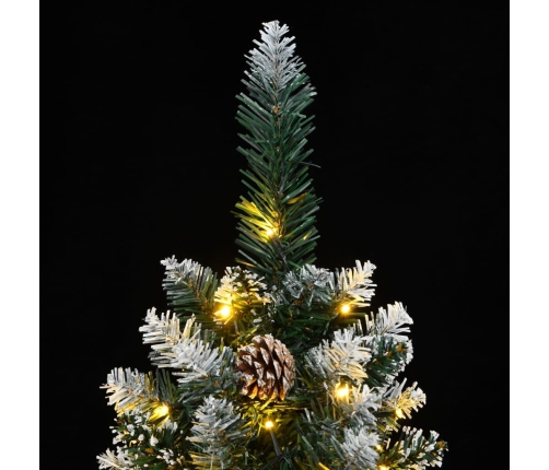Mākslīgā Ziemassvētku Egle, Šaura, 120 Cm, 150 Led Vidaxl
