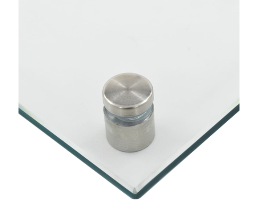 vidaXL virtuves paneļi, 2 gab., 70x60 cm, rūdīts stikls, caurspīdīgi