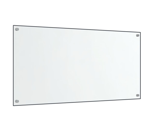 Virtuves Paneļi, 2 Gab., 80X40 Cm, Rūdīts Stikls, Caurspīdīgi Vidaxl