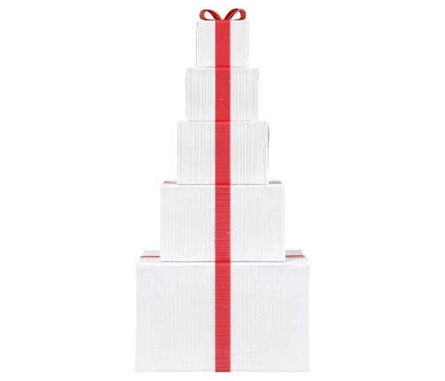 Ziemassvētku Rotājumu Dāvanu Kastīte 250 Led Diodes Silti Balta Vidaxl