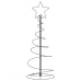 Led Ziemassvētku Eglīte 80 Led Silti Balta 120 Cm Vidaxl
