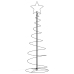Led Ziemassvētku Eglīte 100 Led Silti Balta 150 Cm Vidaxl