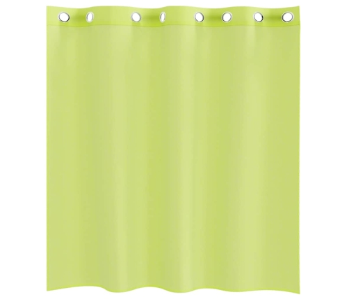 Voile Aizkari Ar Starplikām 2 Gab Apple Green 140X140 Cm Vidaxl