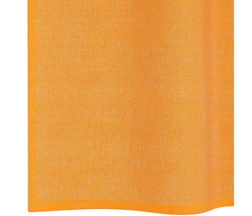 Voile Aizkari Ar Starplikām, 2 Gab., Oranži, 140X175 Cm Vidaxl