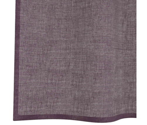 Voile Aizkari Ar Starplikām, 2 Gab., Violeti, 140X175 Cm Vidaxl