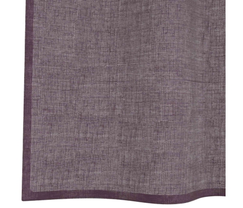 Voile Aizkari Ar Starplikām, 2 Gab., Violeti, 140X260 Cm Vidaxl