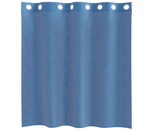 Voile Aizkari Ar Starplikām, 2 Gab., Koši Zili Vidaxl