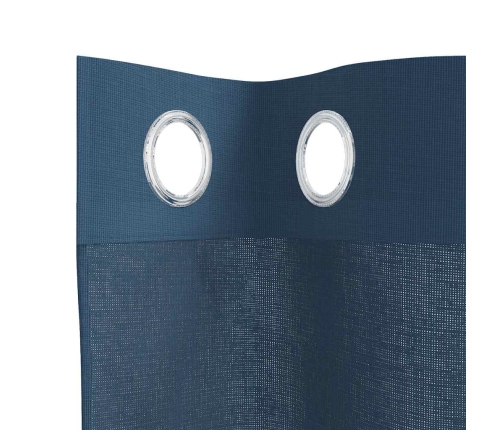 Voile Aizkari Ar Starplikām, 2 Gab., Koši Zili Vidaxl