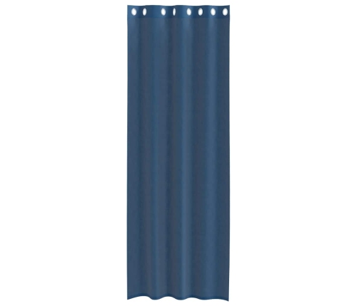 Voile Aizkari Ar Starplikām, 2 Gab., Koši Zili Vidaxl